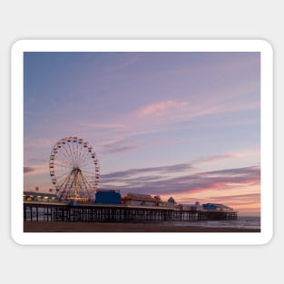 Welcome to Blackpool North West England - Lancashire Sticker